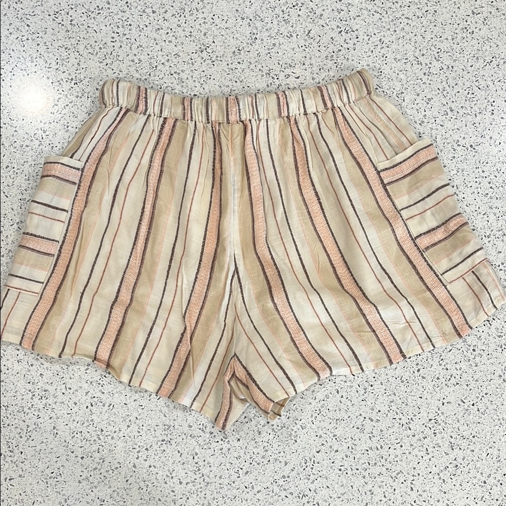 NWT L*Space Striped Shorts - Picture 7 of 7